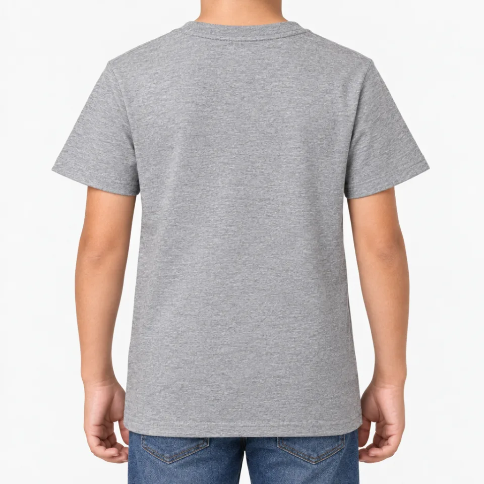Kids T-Shirt – Kinder – Kinder – Sport Grey (Heather) – Rückseite