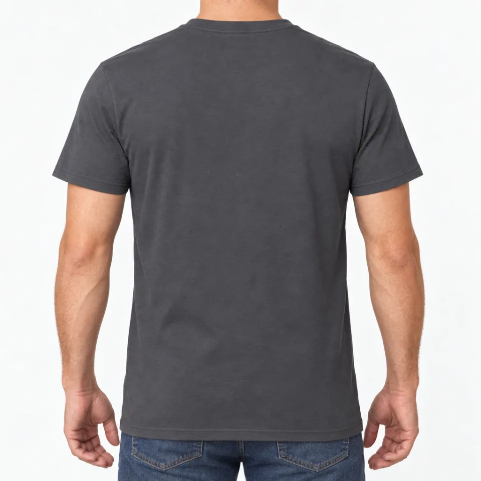 Dingfein Plus T / Men – Dark Grey (Solid) – Rückseite