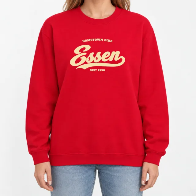 Heavy Blend Crewneck Sweatshirt – Hometown Club Essen – Red