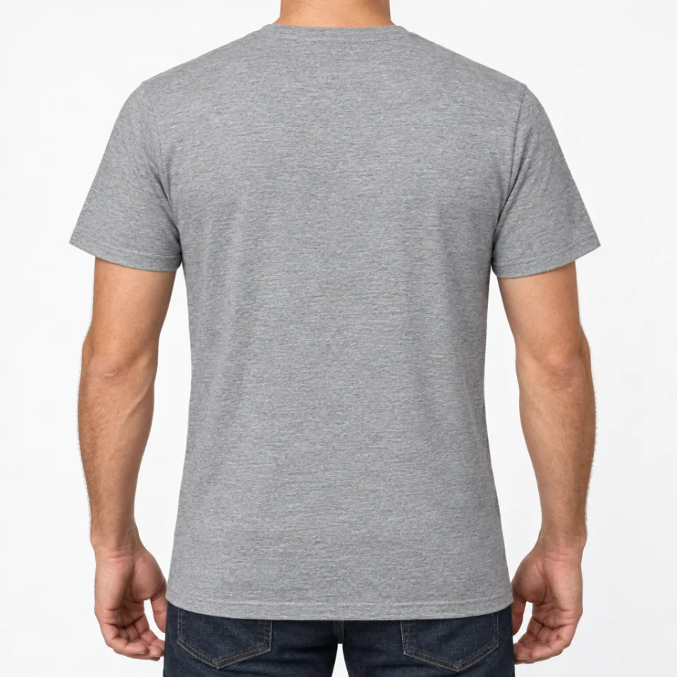 Dingfein Plus T / Men – Sport Grey (Heather) – Rückseite