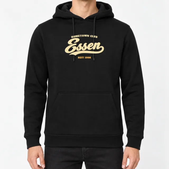 Heavy Hoody – Hometown Club Essen – Black