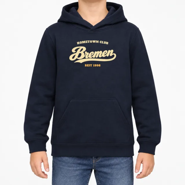 Kids  Hoodie – Hometown Club Bremen – Navy