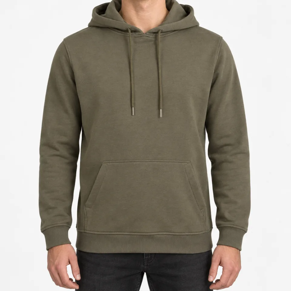 Heavy Hoody – Olive – Vorderseite