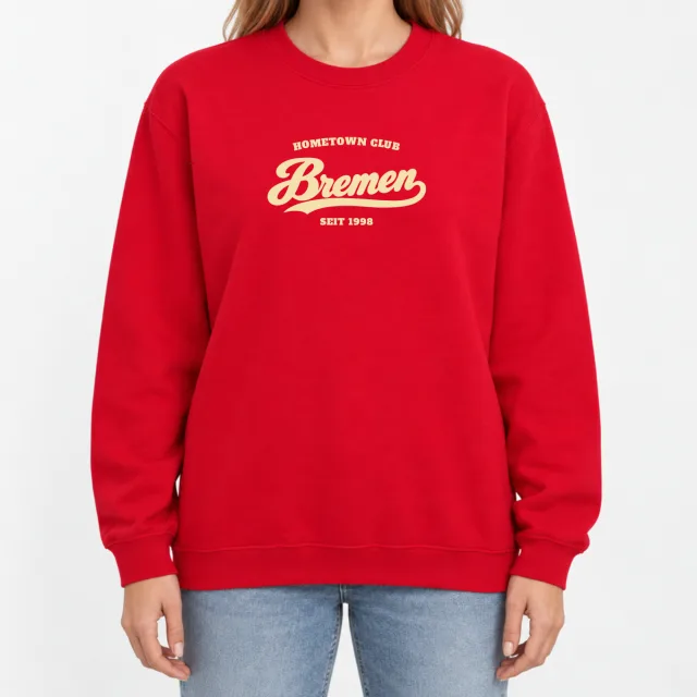 Heavy Blend Crewneck Sweatshirt – Hometown Club Bremen – Red