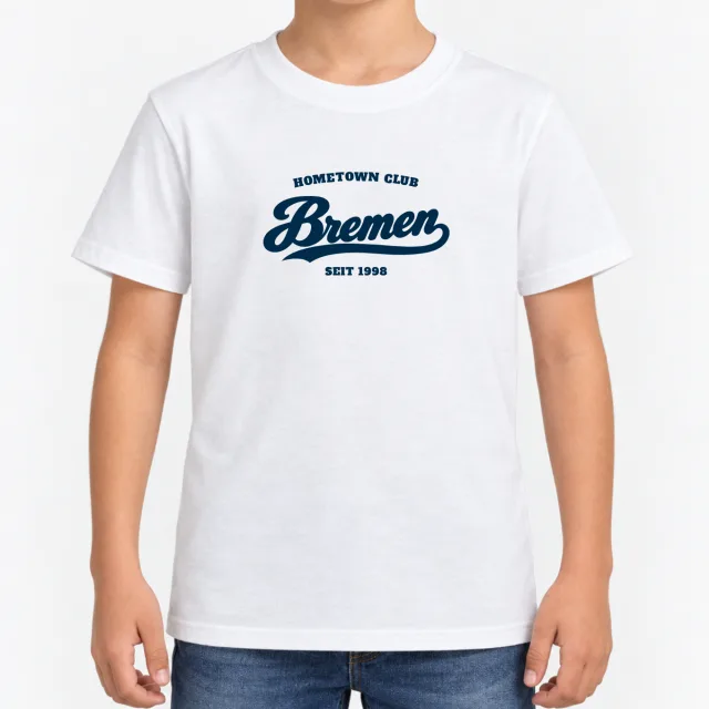 Kids T-Shirt – Kinder – Hometown Club Bremen – White