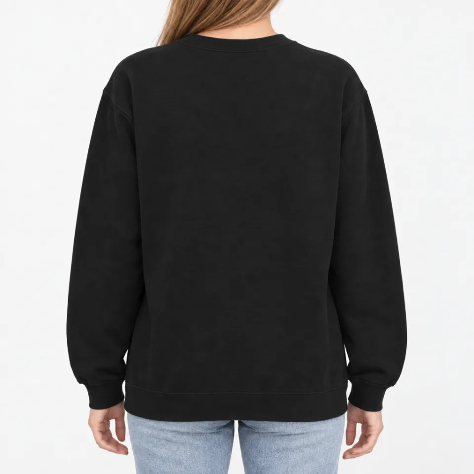 Heavy Blend Crewneck Sweatshirt – Black – Rückseite