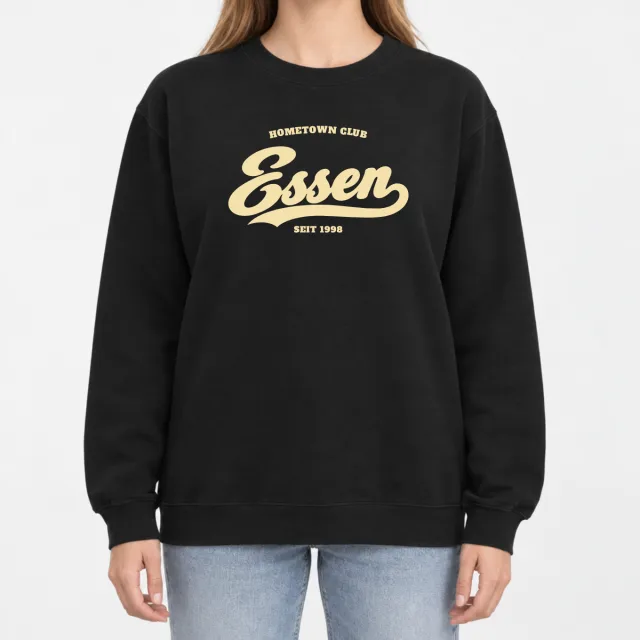 Heavy Blend Crewneck Sweatshirt – Hometown Club Essen – Black