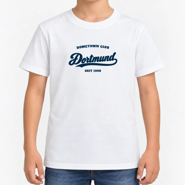 Kids T-Shirt – Kinder – Hometown Club Dortmund – White