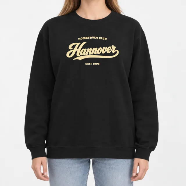 Heavy Blend Crewneck Sweatshirt – Hometown Club Hannover – Black