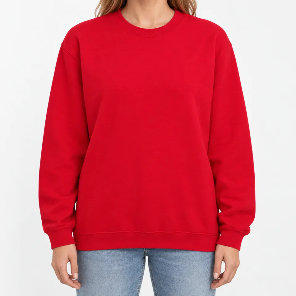 Heavy Blend Crewneck Sweatshirt – Red – Vorderseite