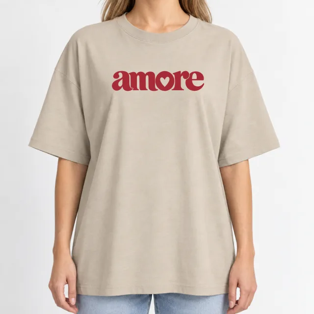 Women´s Boxy Oversized T-Shirt – Amore