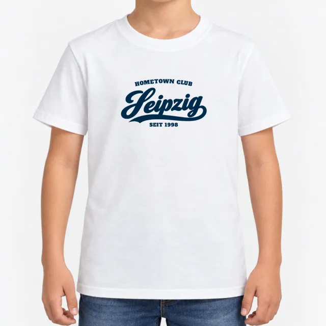 Kids T-Shirt – Kinder – Hometown Club Leipzig – White
