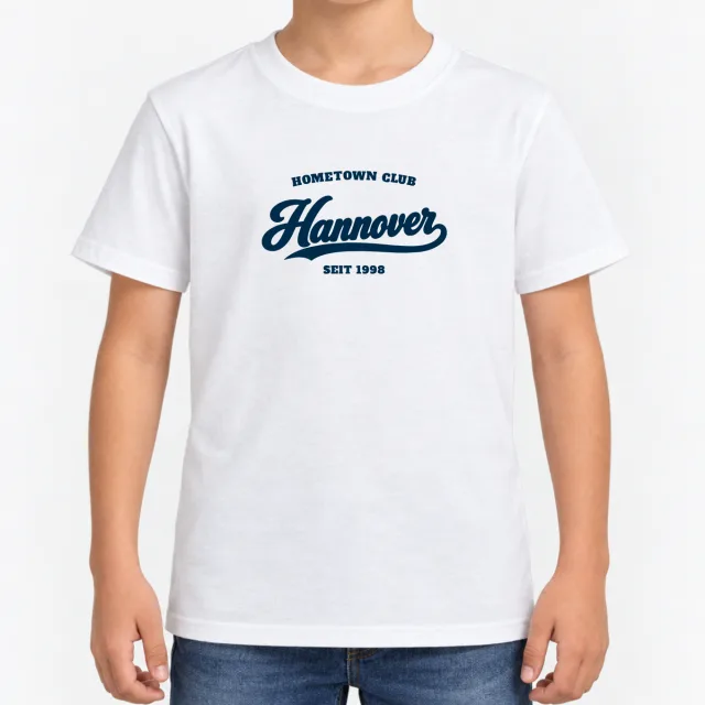 Kids T-Shirt – Kinder – Hometown Club Hannover – White