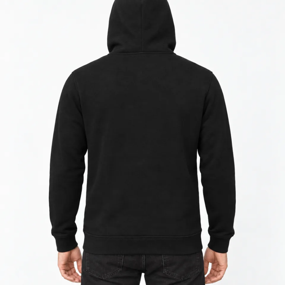 Heavy Hoody – Black – Rückseite