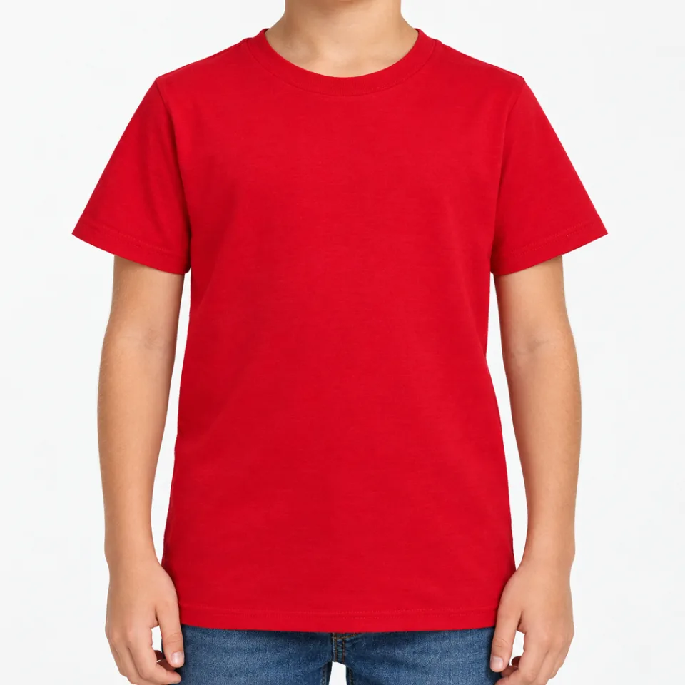 Kids T-Shirt – Kinder – Kinder – Red – Vorderseite