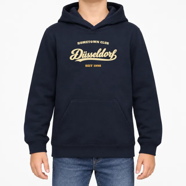 Kids  Hoodie – Hometown Club Düsseldorf – Navy