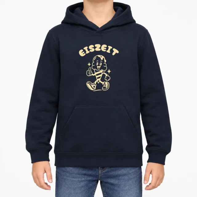 Kids  Hoodie – Eiszeit – Navy