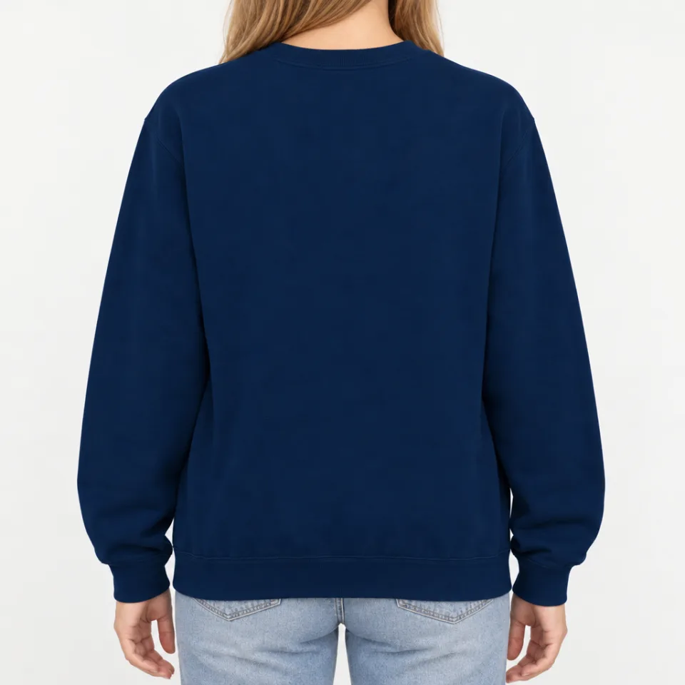 Heavy Blend Crewneck Sweatshirt – Navy – Rückseite