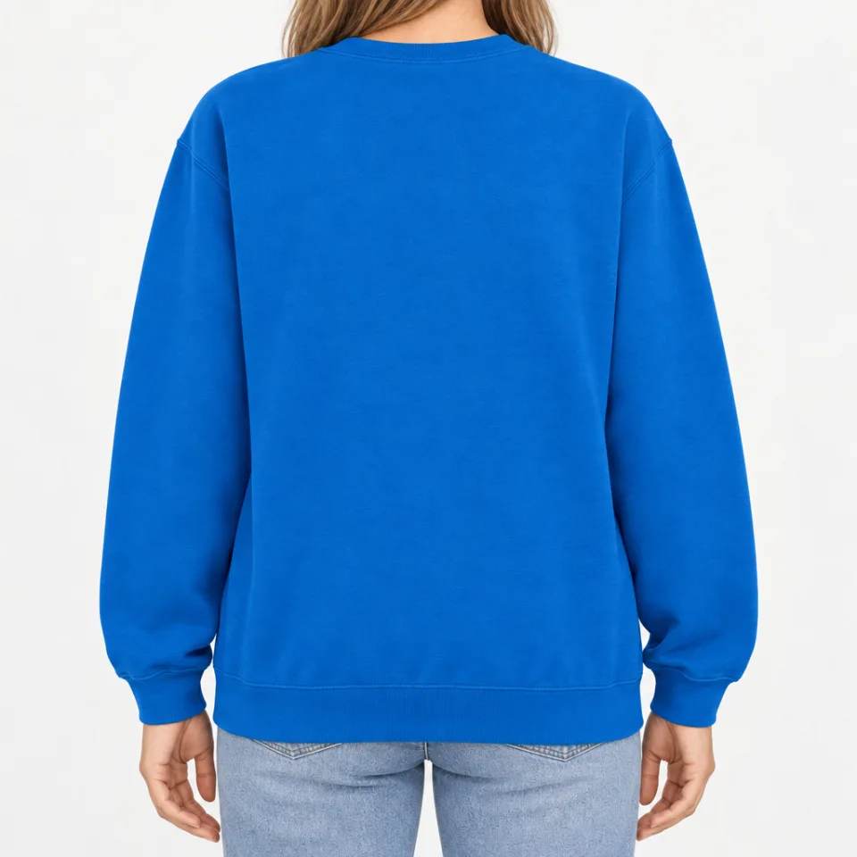 Heavy Blend Crewneck Sweatshirt – Royal – Rückseite